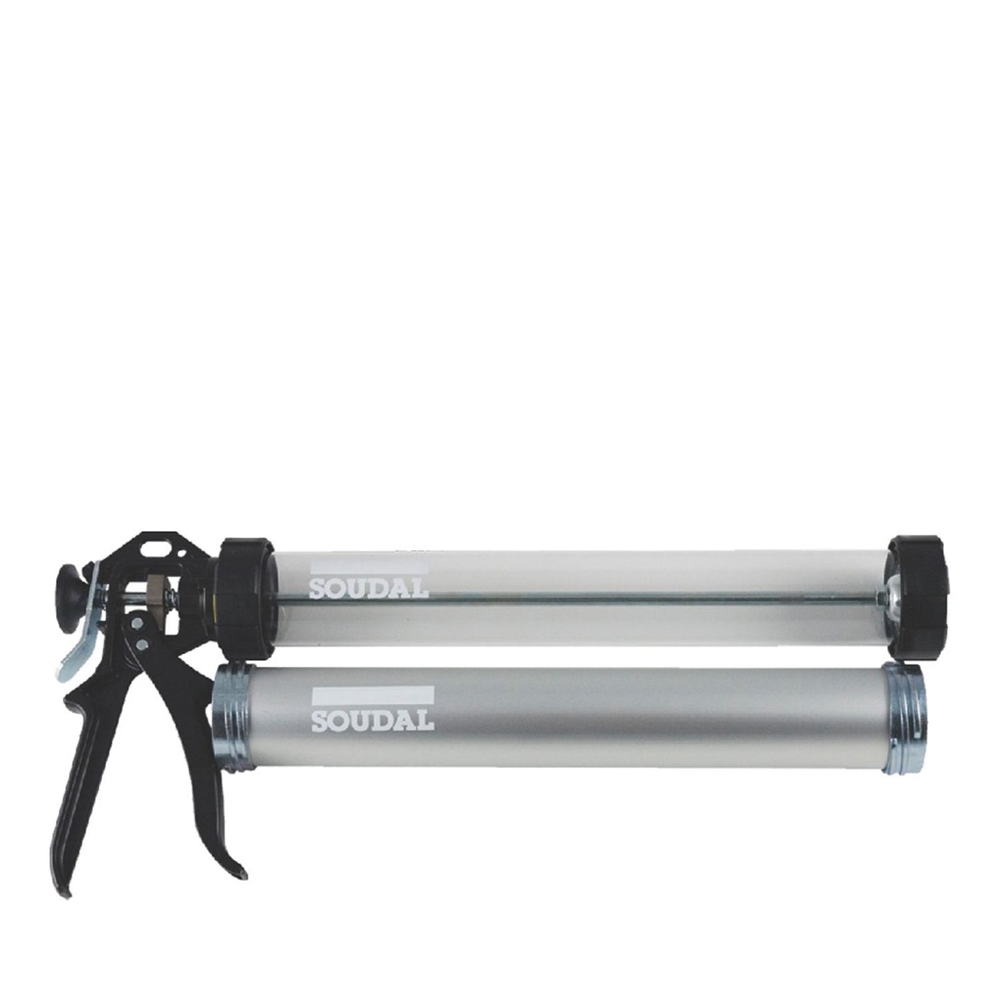 Soudal Heavy Duty Caulking Gun with Spare Barrel