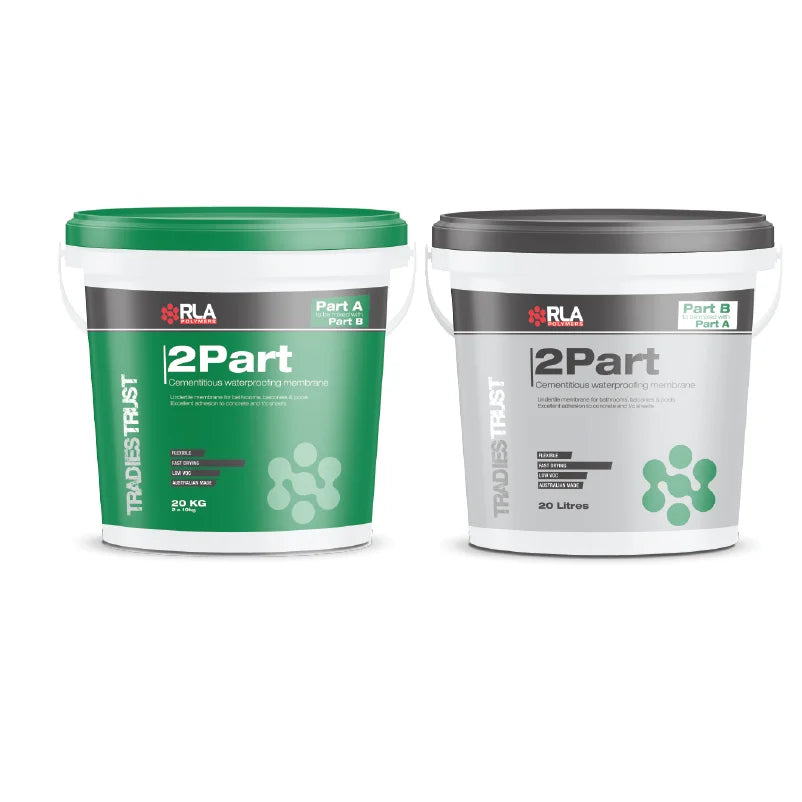 RLA 2 Part Cementitious Waterproofing Membrane