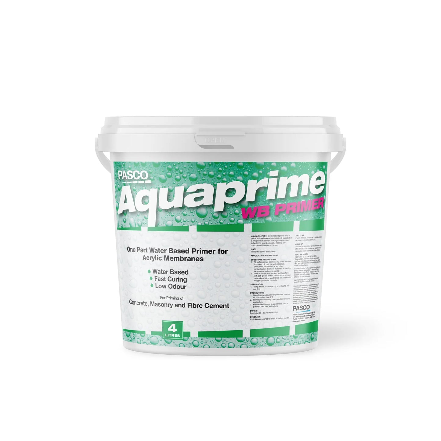 Pasco Aquaprime WB Clear Primer 20L