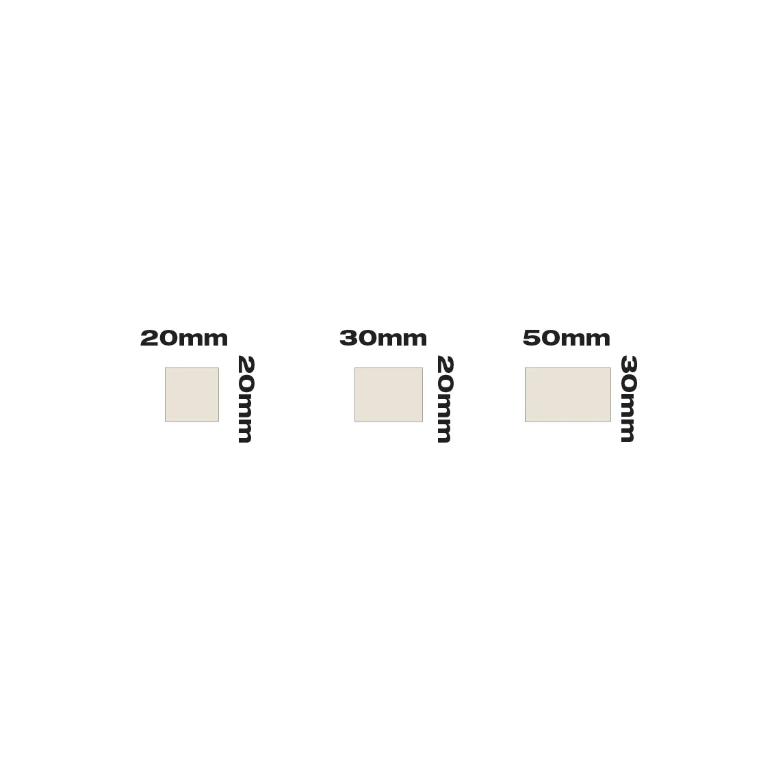 20mm x 20mm Open Cell Backing Rod Strips 2.15m