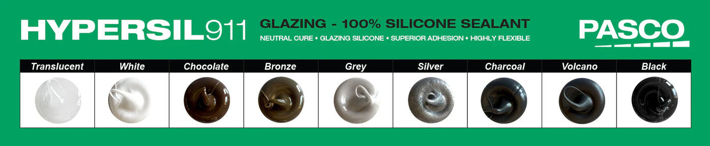 Pasco Hypersil 911 Glazing Silicone Sealant