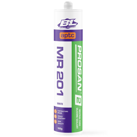 B&L Prosan2 Aptc Wet Area Silicone Sealant 300ml