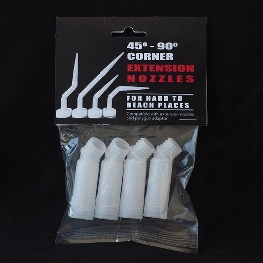 45-90 Degree Extension Nozzle - 4pk