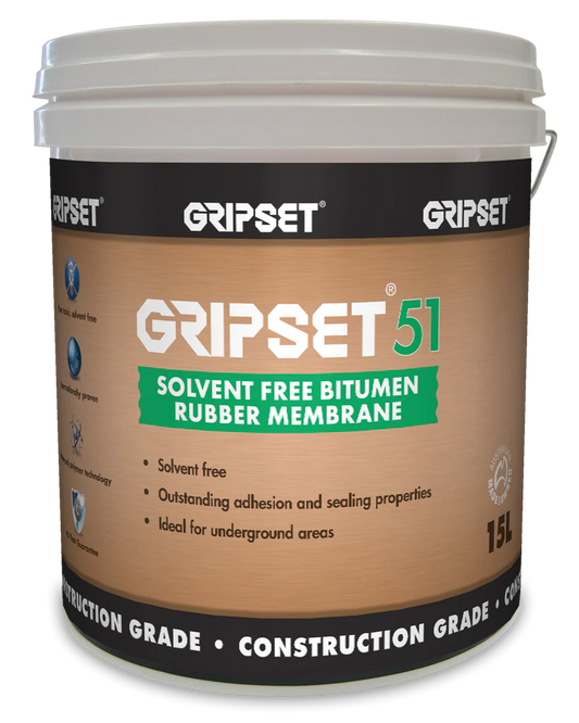 Gripset 51 Solvent Free Bitumen Rubber Membrane