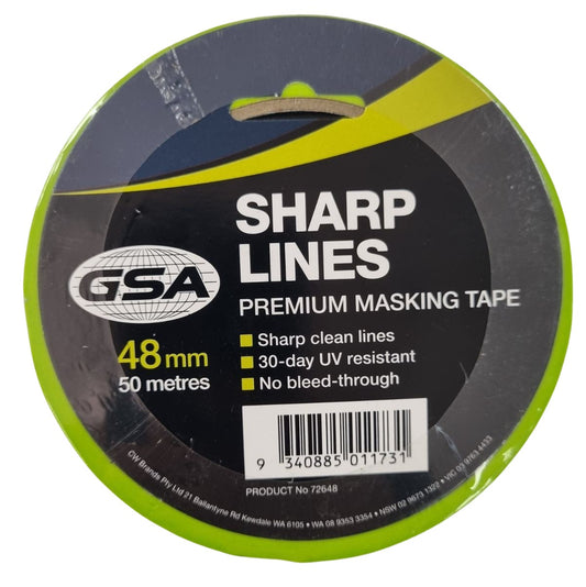 GSA Sharp Lines Masking Tape 48mm x 50m