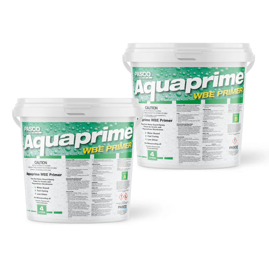 Pasco Aquaprime WBE White Epoxy Primer 8L or 20L Kit