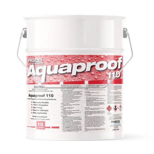 Pasco Aquaproof 110 Grey 15 Litres Polyurethane Membrane