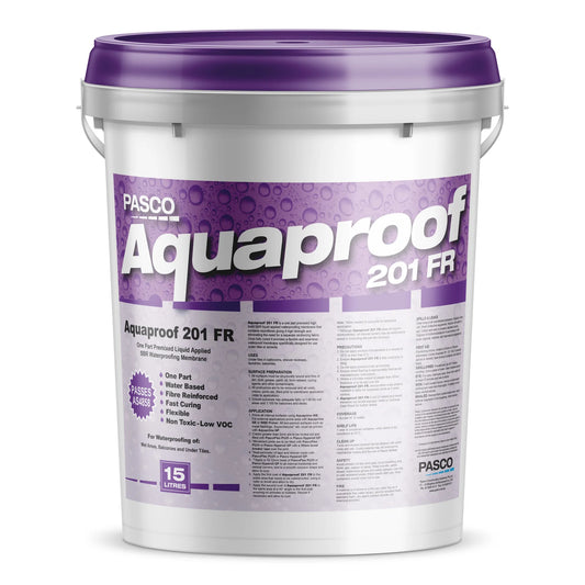 Pasco Aquaproof 201FR Dark Grey 15 Litres Waterproofing Membrane