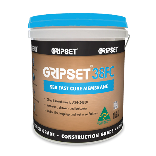 Gripset 38FC SBR Fast Cure Waterproofing Membrane 15L