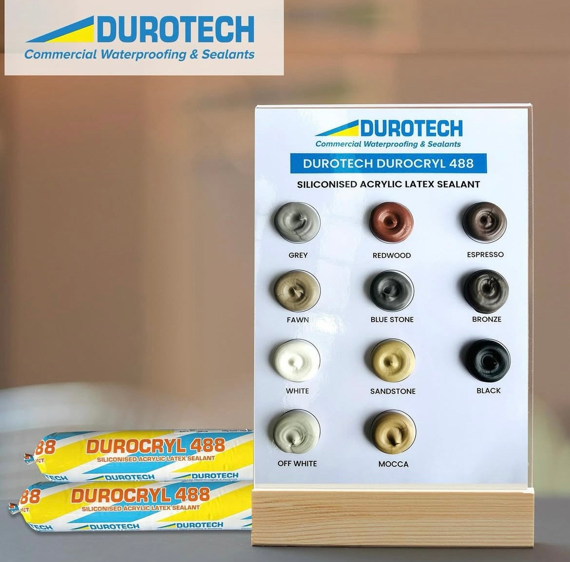 Durotech Durocryl 488 Acrylic Sealant 600ml