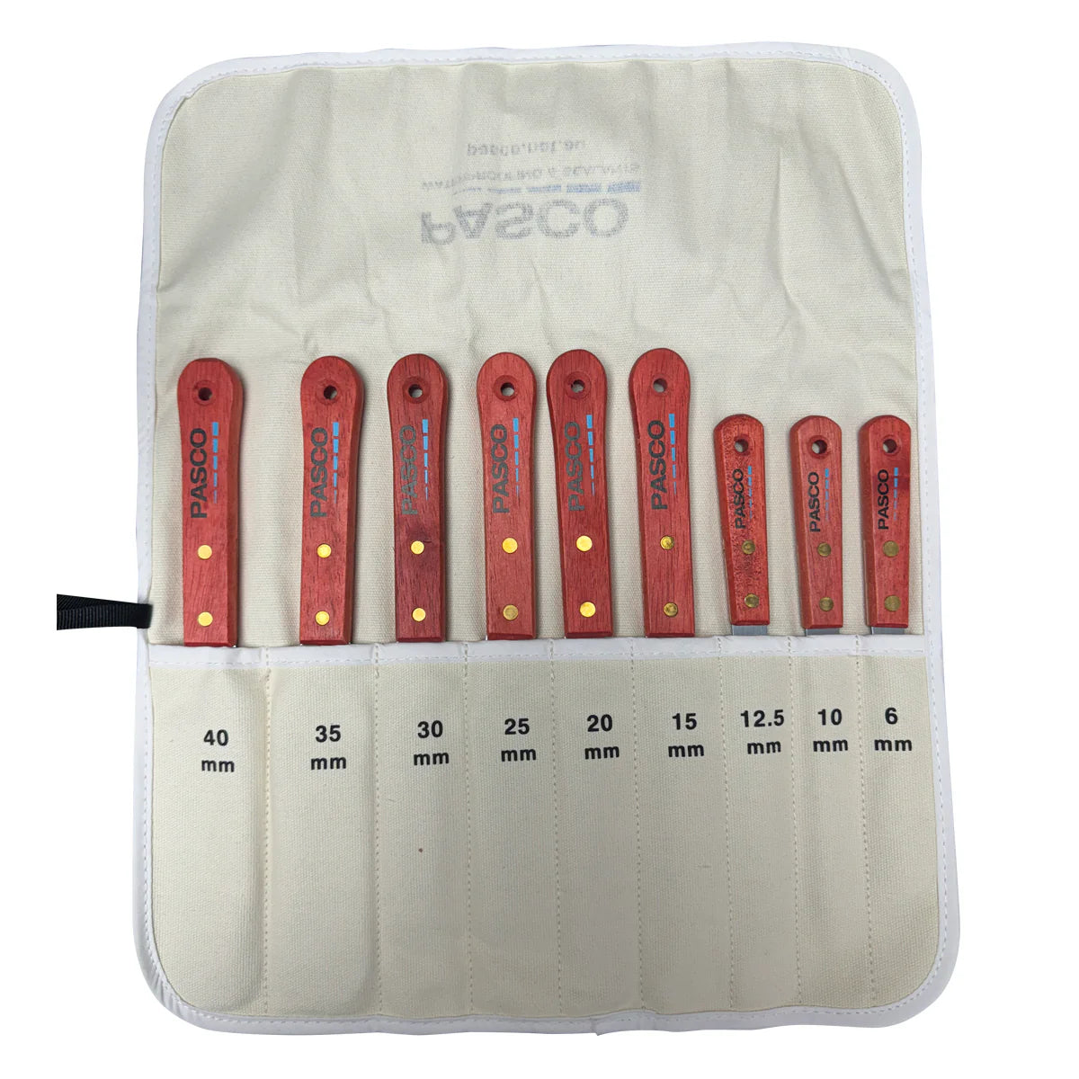 Pasco Caulking Knife Set 9pc