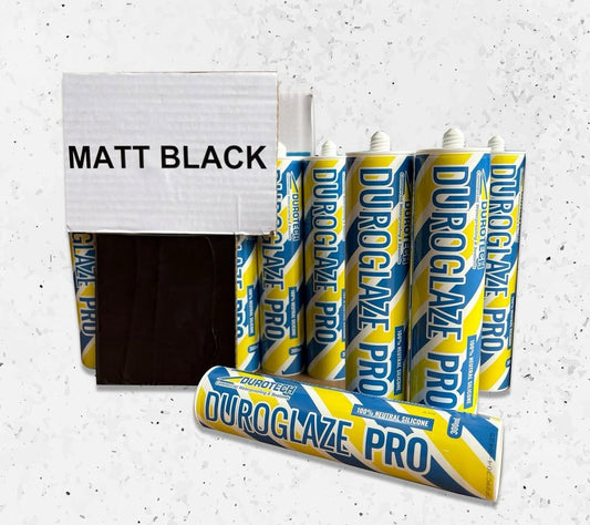 Durotech Duroglaze Pro Matt Black Glazing Silicone Sealant